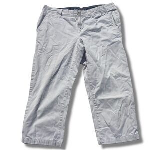 Eddie Bauer Low-Rise Cotton Pants – Size 10 |Straight Leg | Slightly Curvy Fit